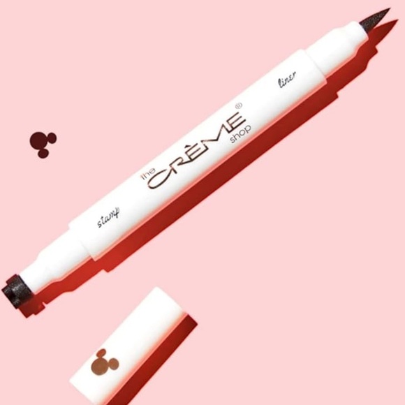 The Crème Shop Disney Dual-Ended Eyeliner/ Mickey Shaped Freckle Stamp Eye brown - Picture 2 of 7